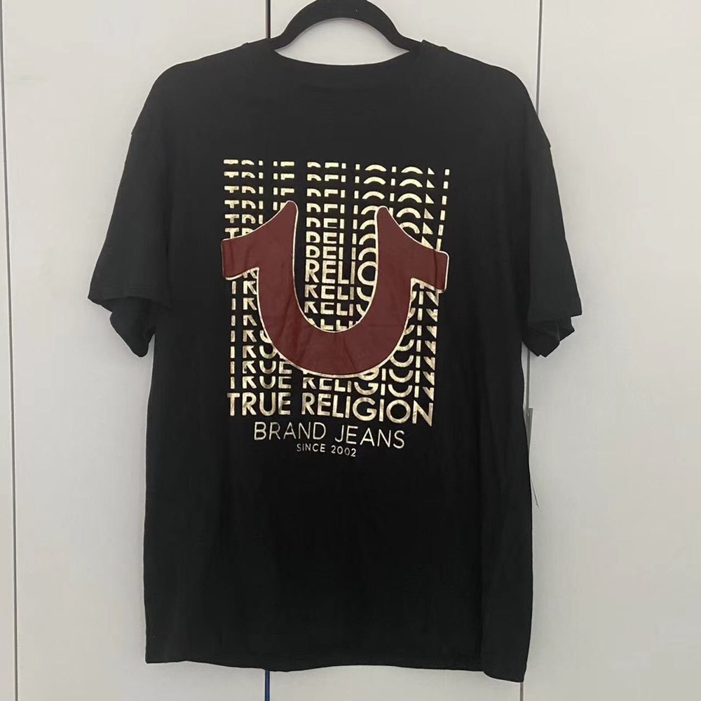 Men’s True Religion Loungewear Logo Graphic Tee Size Large